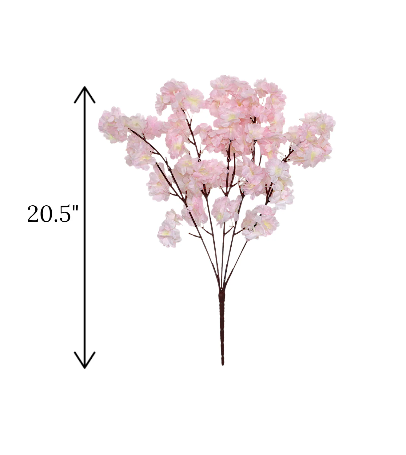 flower bunch blossom light pink china 20.5" - Image 2