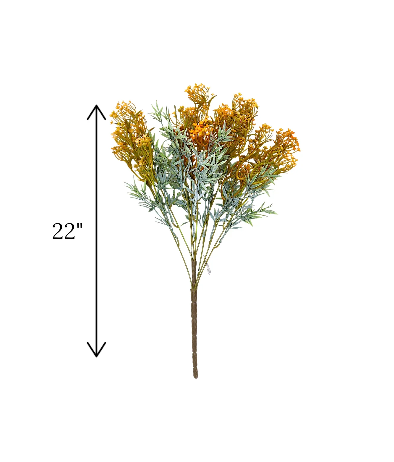 foilage flower bunch yellow china "22" - Image 2