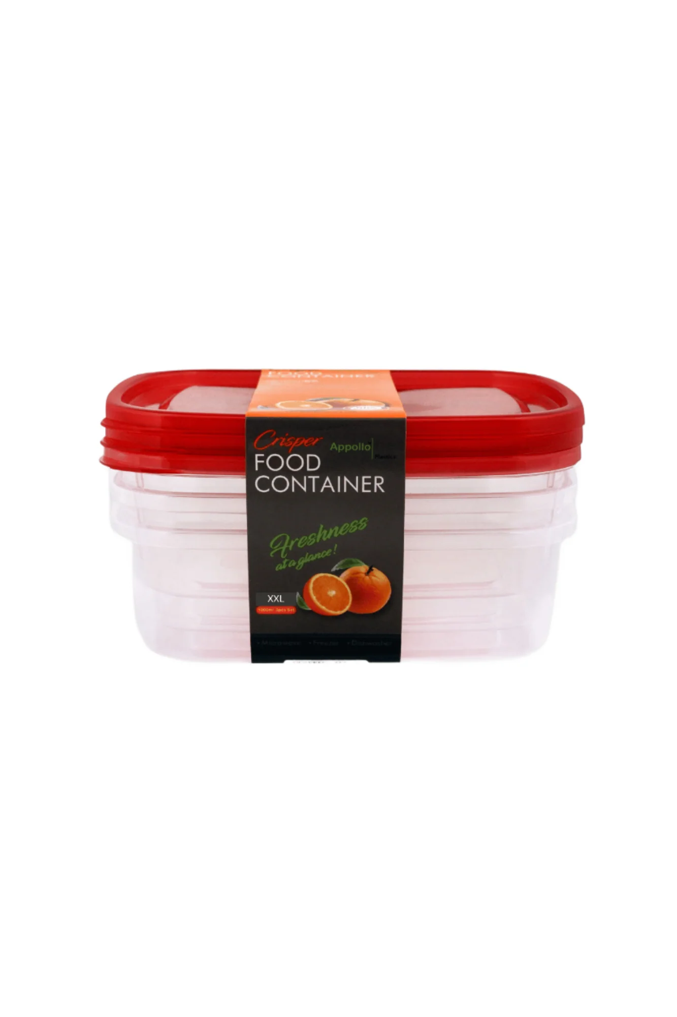 appllo crisper box set 3pc xxl pak d935 - Image 2