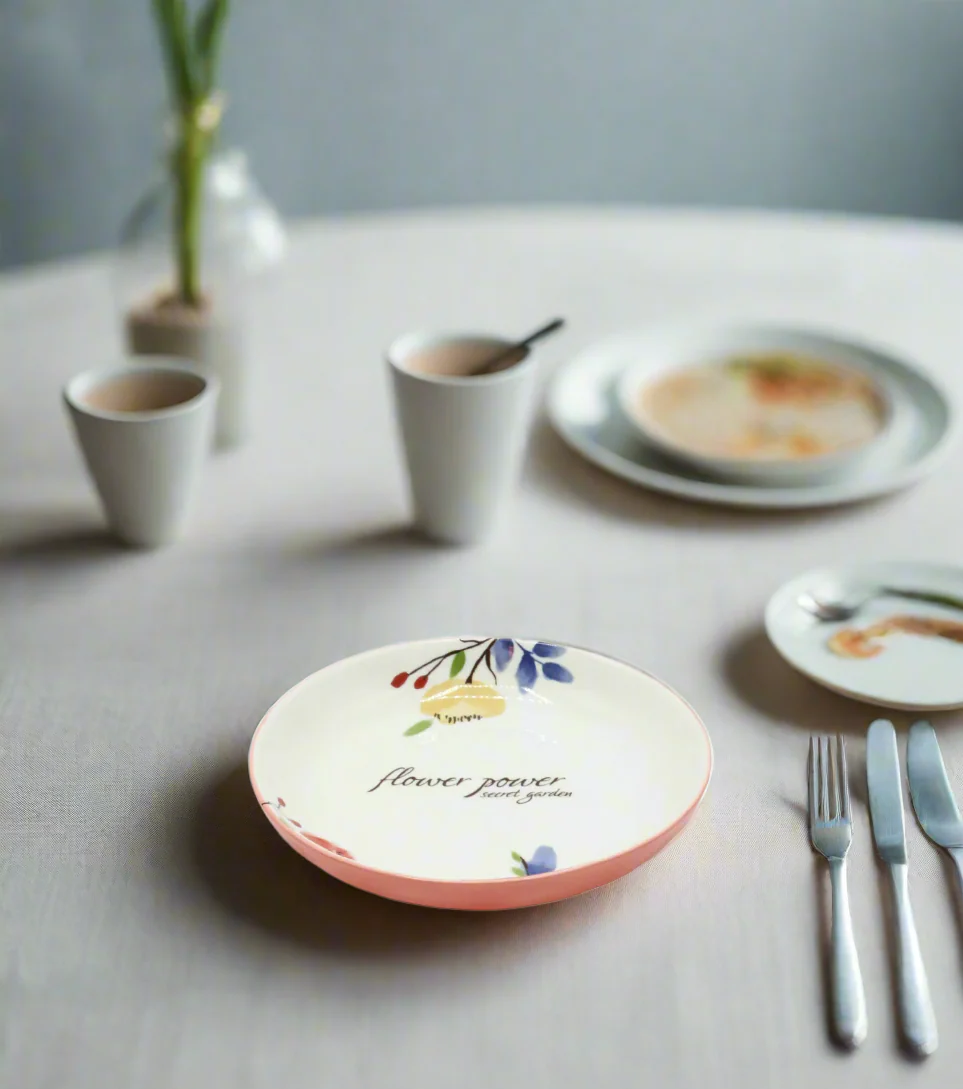 fpsg ceramic plate 8" china