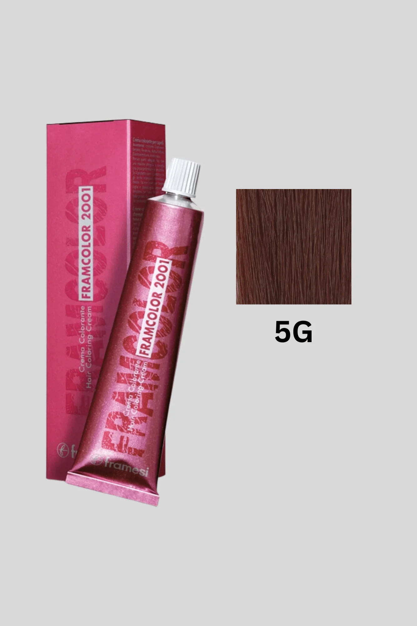 framesi hair color 2001 5g mahogany chestnut 60ml