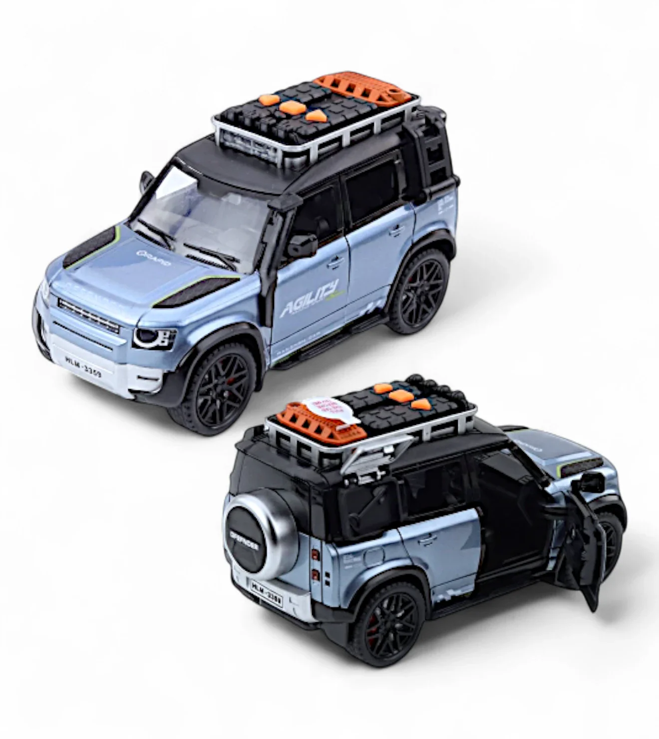 friction jeep defender with music & lights - Image 3