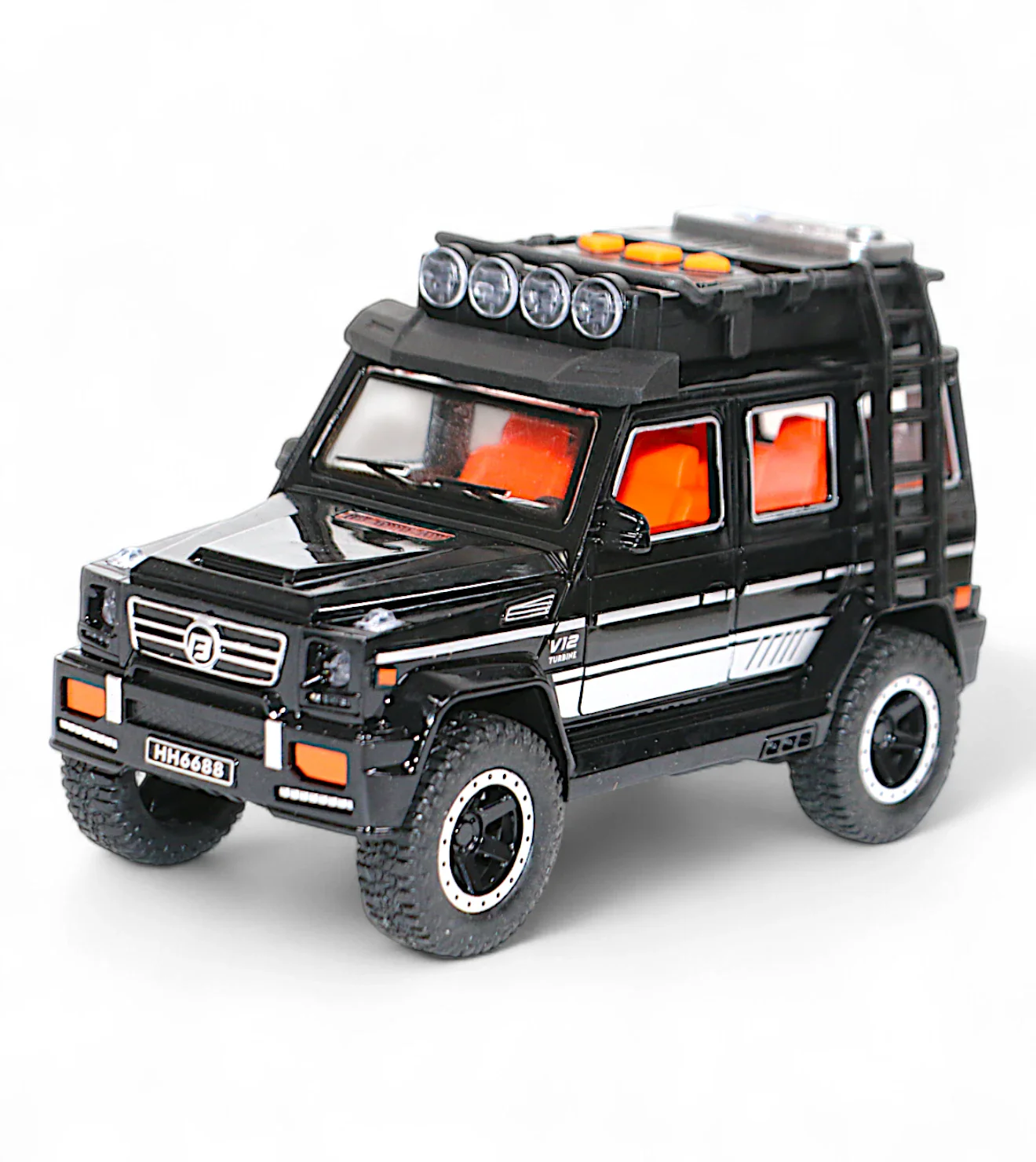 friction jeep mercedes benz g63 with light & music - Image 4