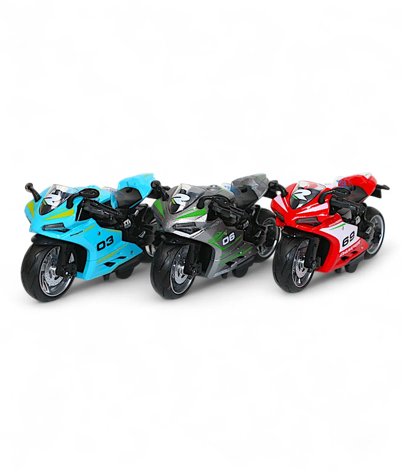 friction metal bike 1:12 mix color - Image 2