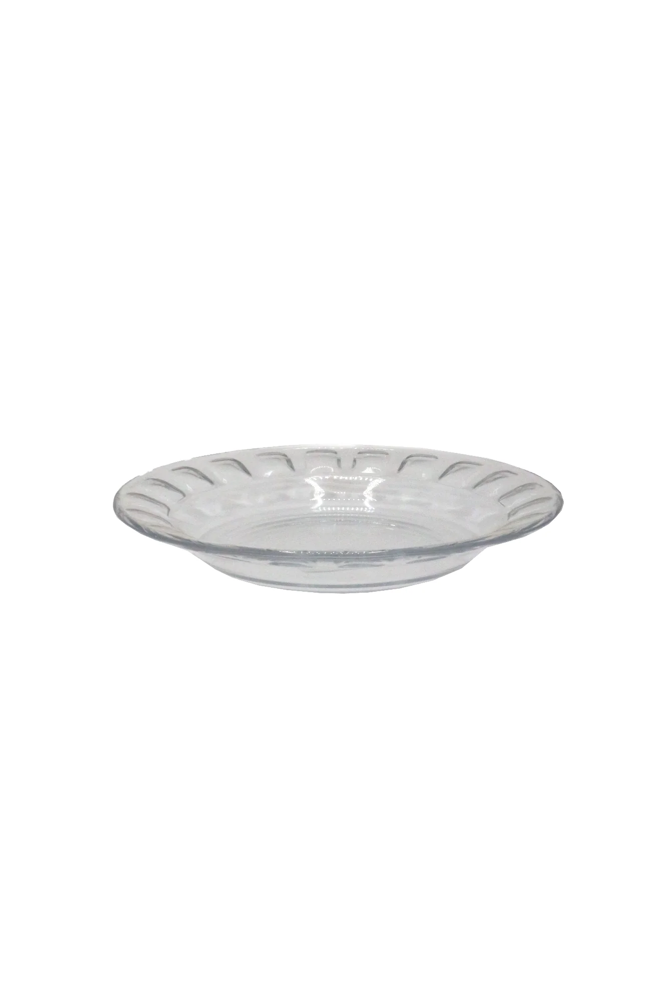 gelayol glass soup plate  9" iran 522 - Image 2