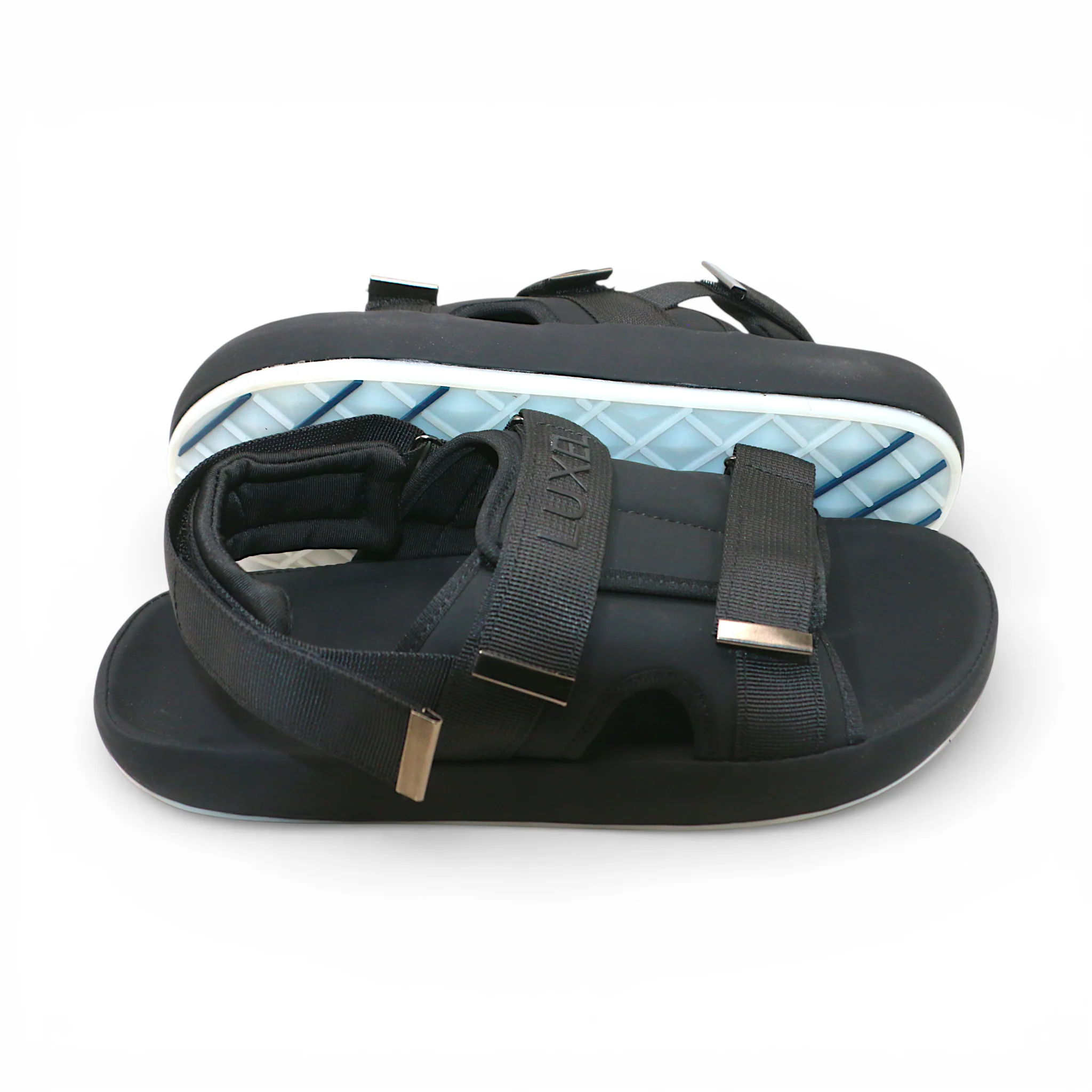 gents sandal 40-45 black sr001 - Image 2