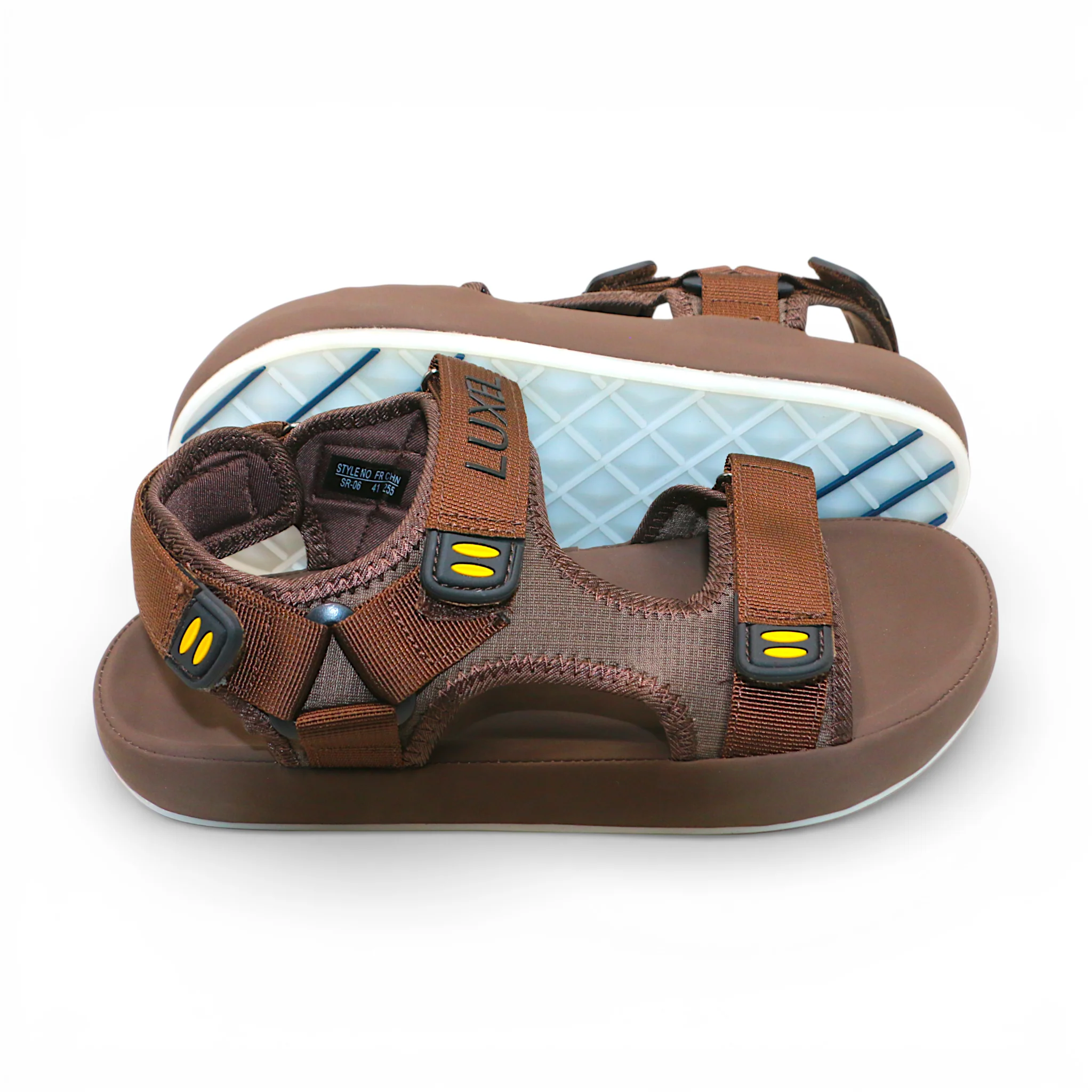 gents sandal 40-45 brown sr006 - Image 2