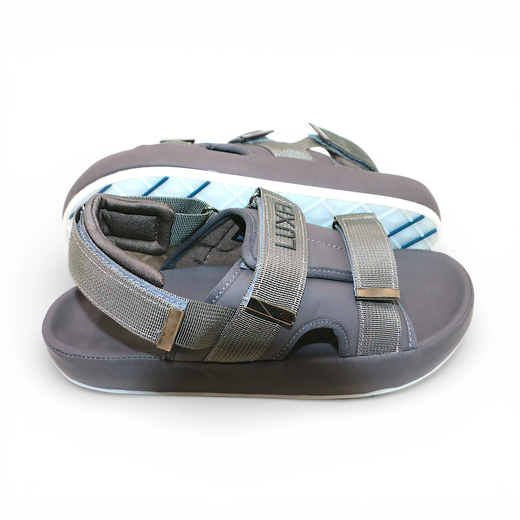 gents sandal 40-45 gray sr001 - Image 2