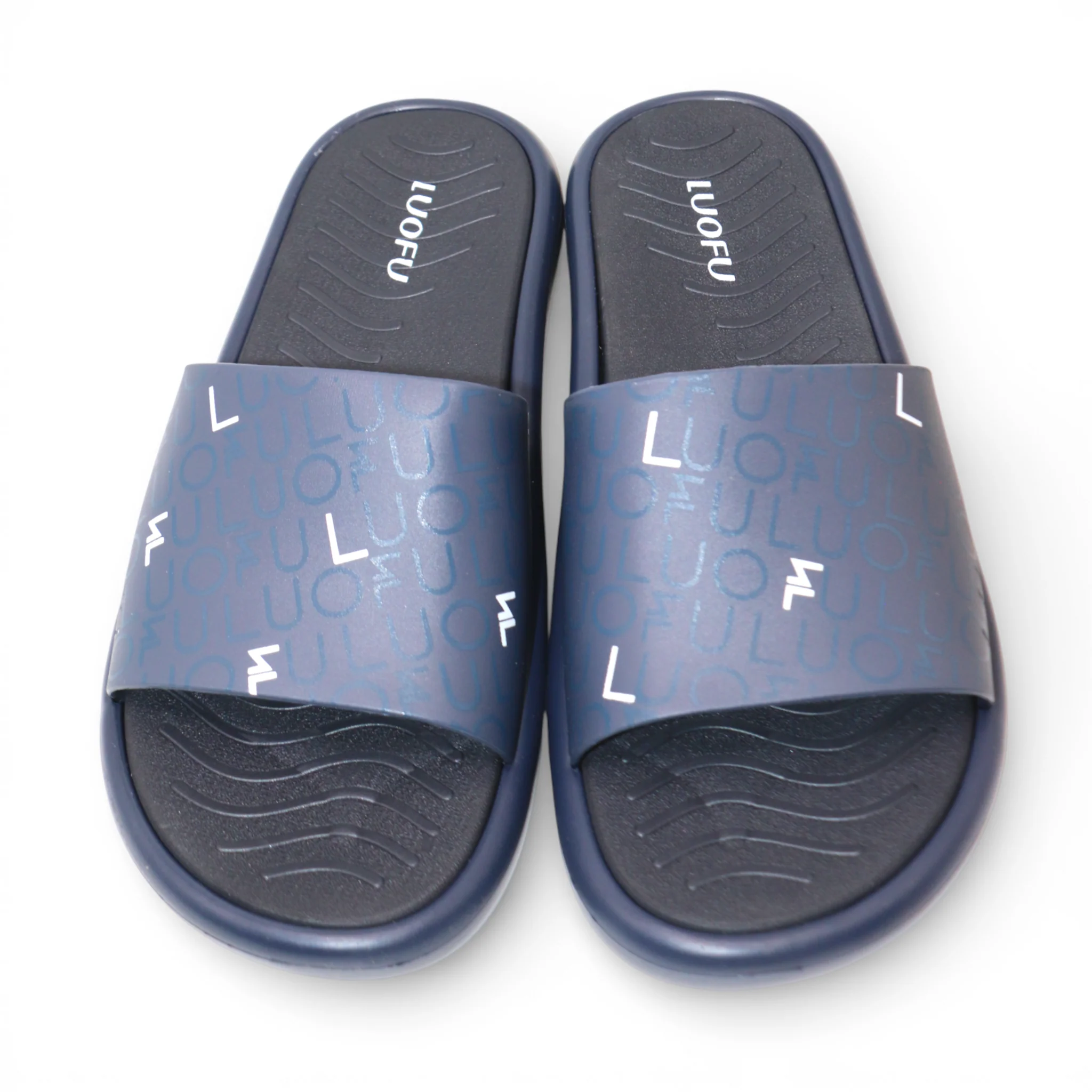 gents slipper 40-45 dark blue china e7208-3
