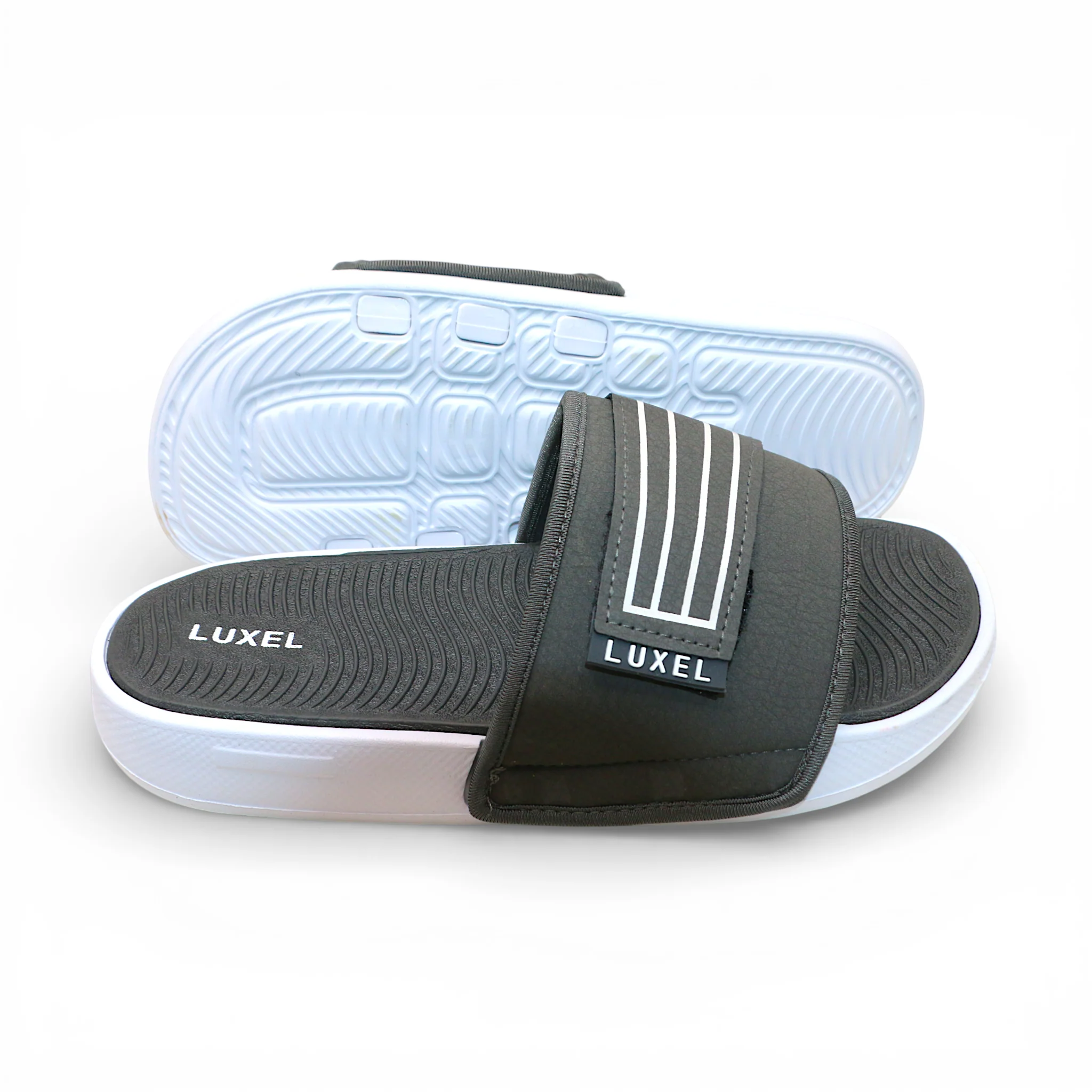 gents slipper 40-45 navy h5510 - Image 2