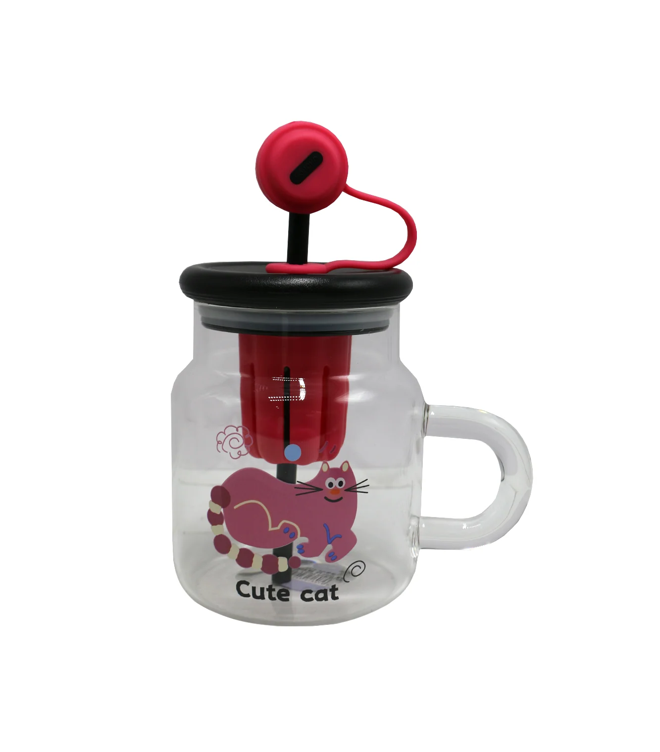 glass detox mason mug china gp-4134 - Image 2