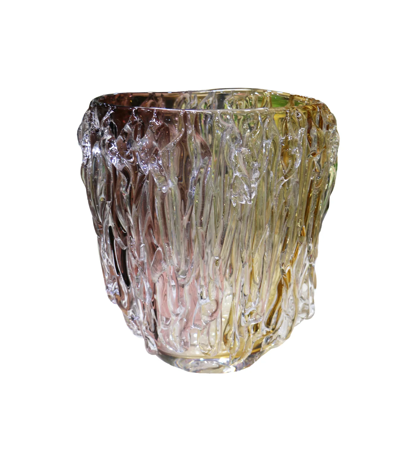 glass vase large china 1222 - Image 2
