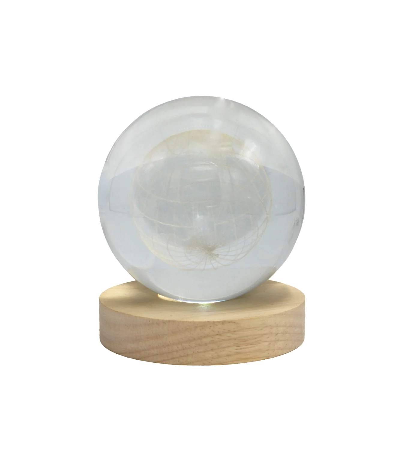 globe led crystal galaxy world - Image 2