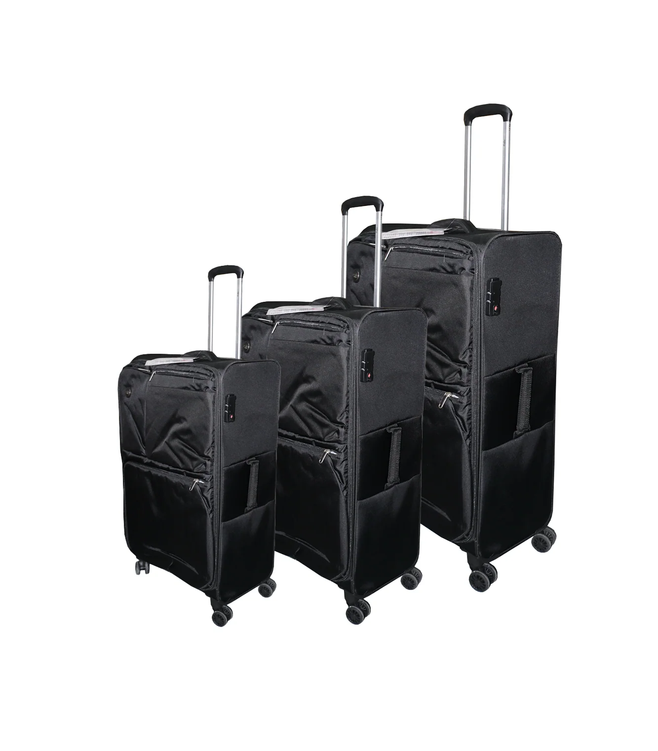 goby luggage trolley travel bag set china d098 - Image 4