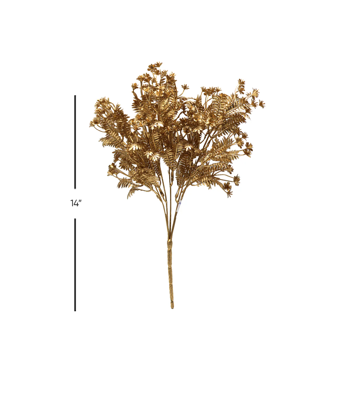 golden flower bunch 14'' china 875-9 - Image 2