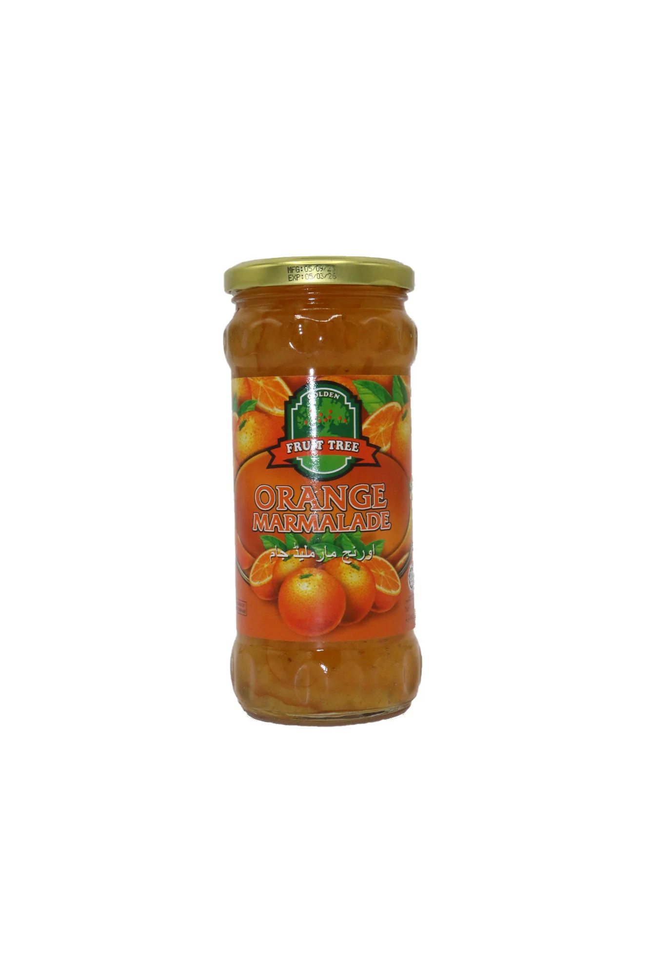 golden fruit tree jam orange marmalade 440g malaysia