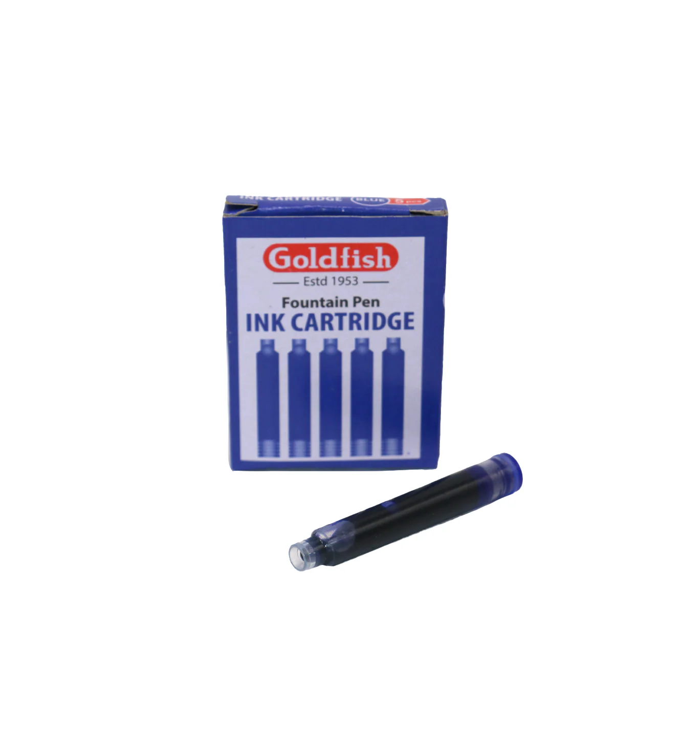 goldfish fountain pen ink cartridge blue - Image 2