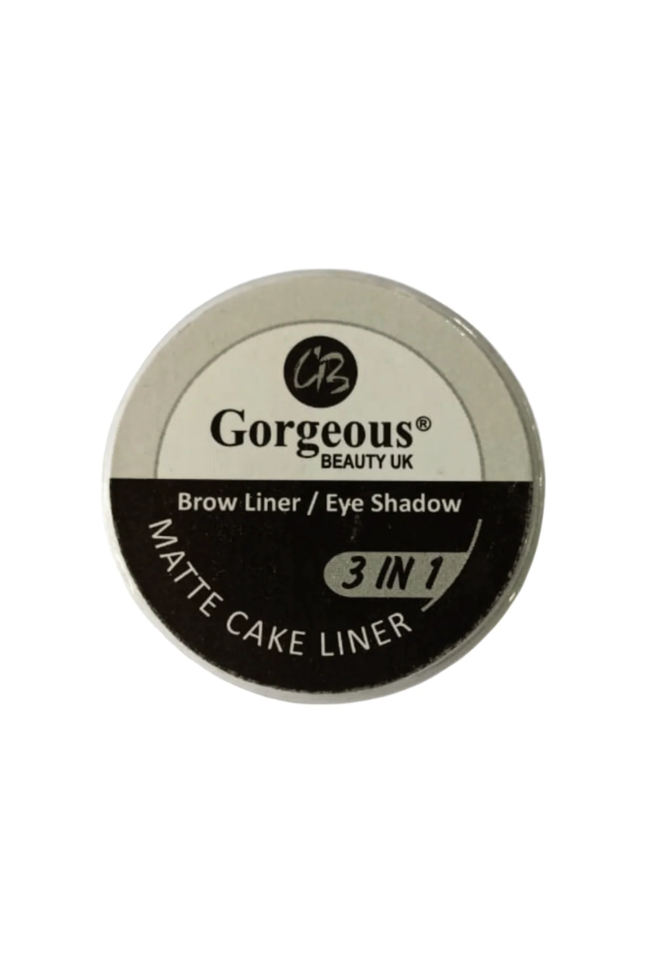 gorgeous beauty cake liner matte white - Image 2