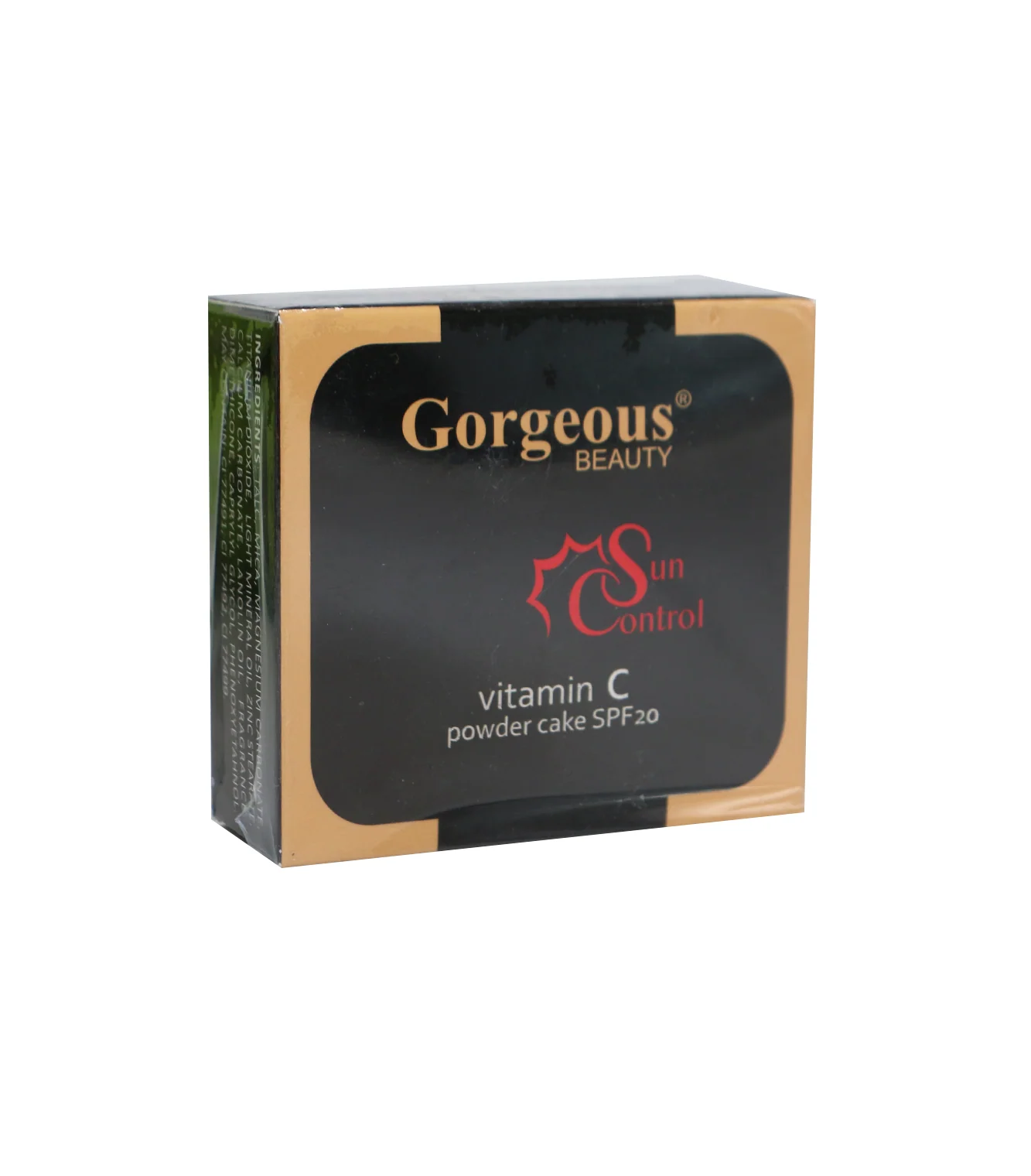 gorgeous beauty vitamin c powder cake ivory beige - Image 2