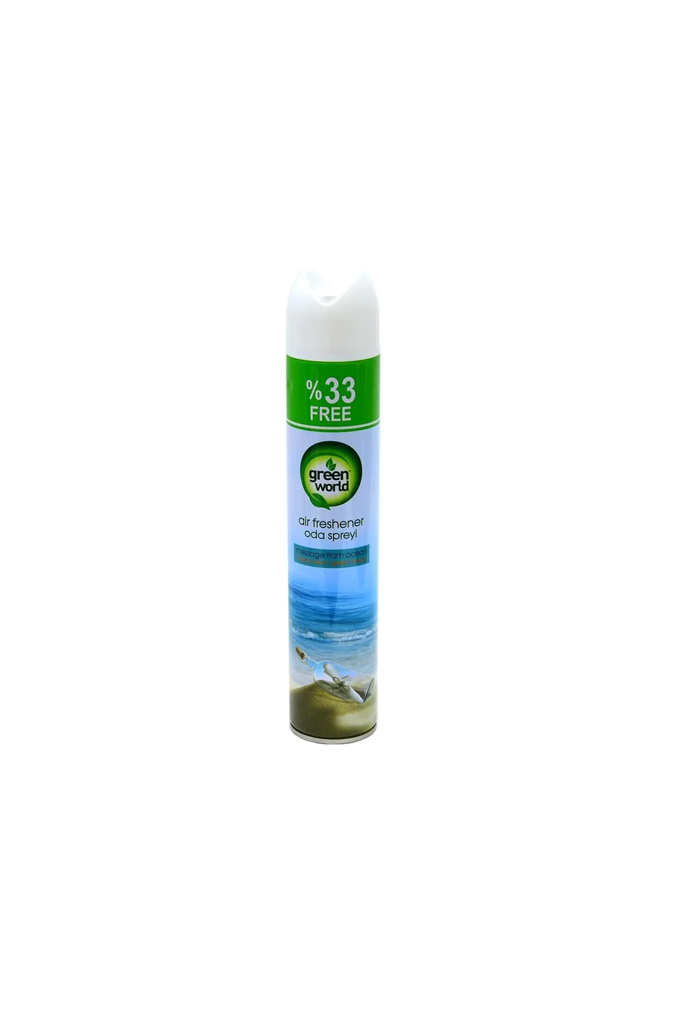 green world air freshner message from ocean 300ml