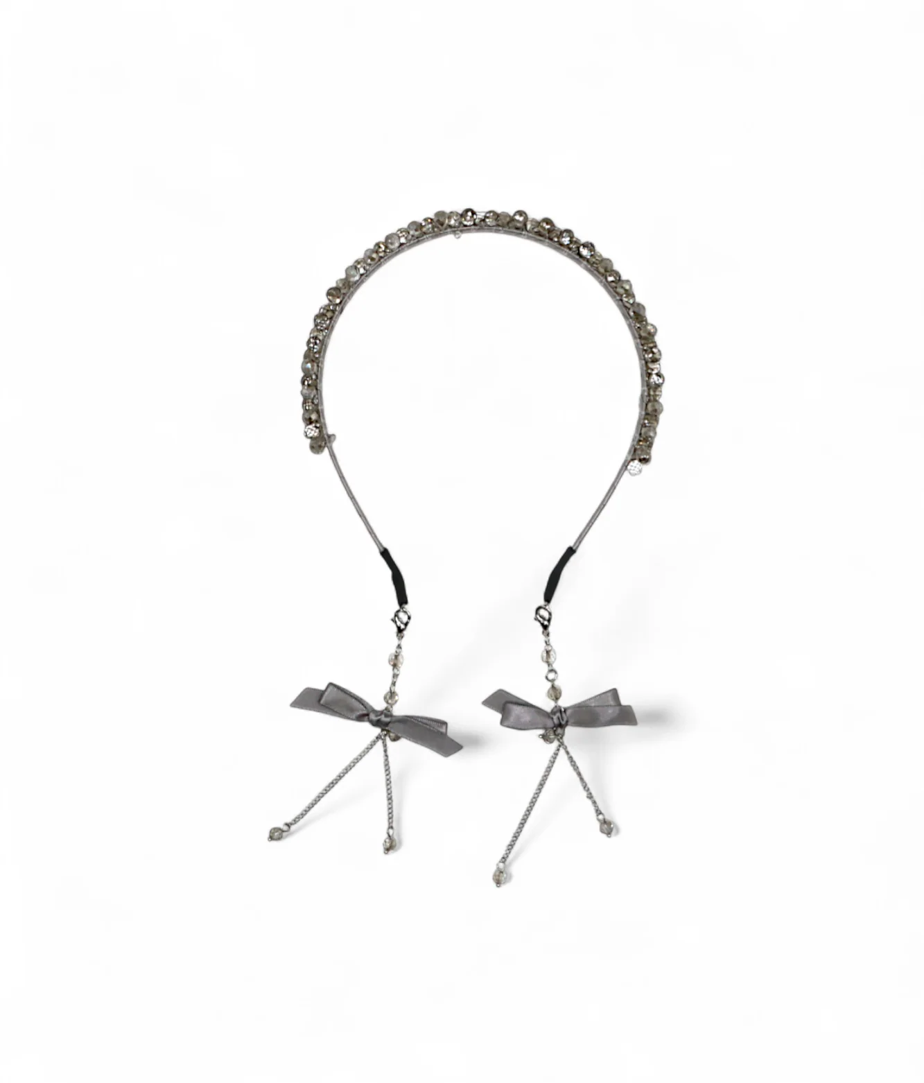 hair band handmade shiny crystal pearls china - Image 4