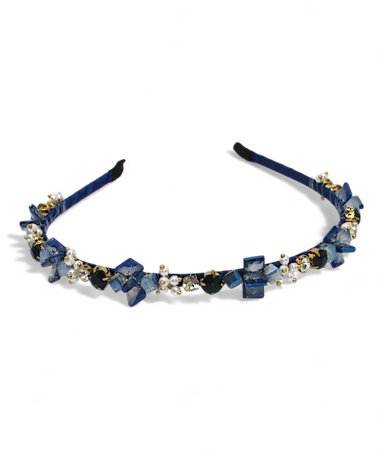 hair band mix color crytsal pearls china - Image 3