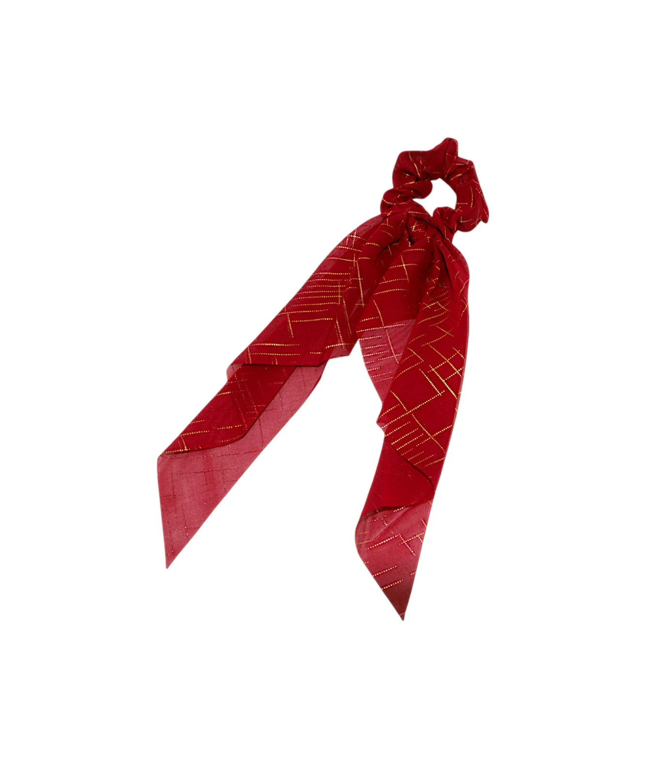 hair tie silk mix color - Image 2