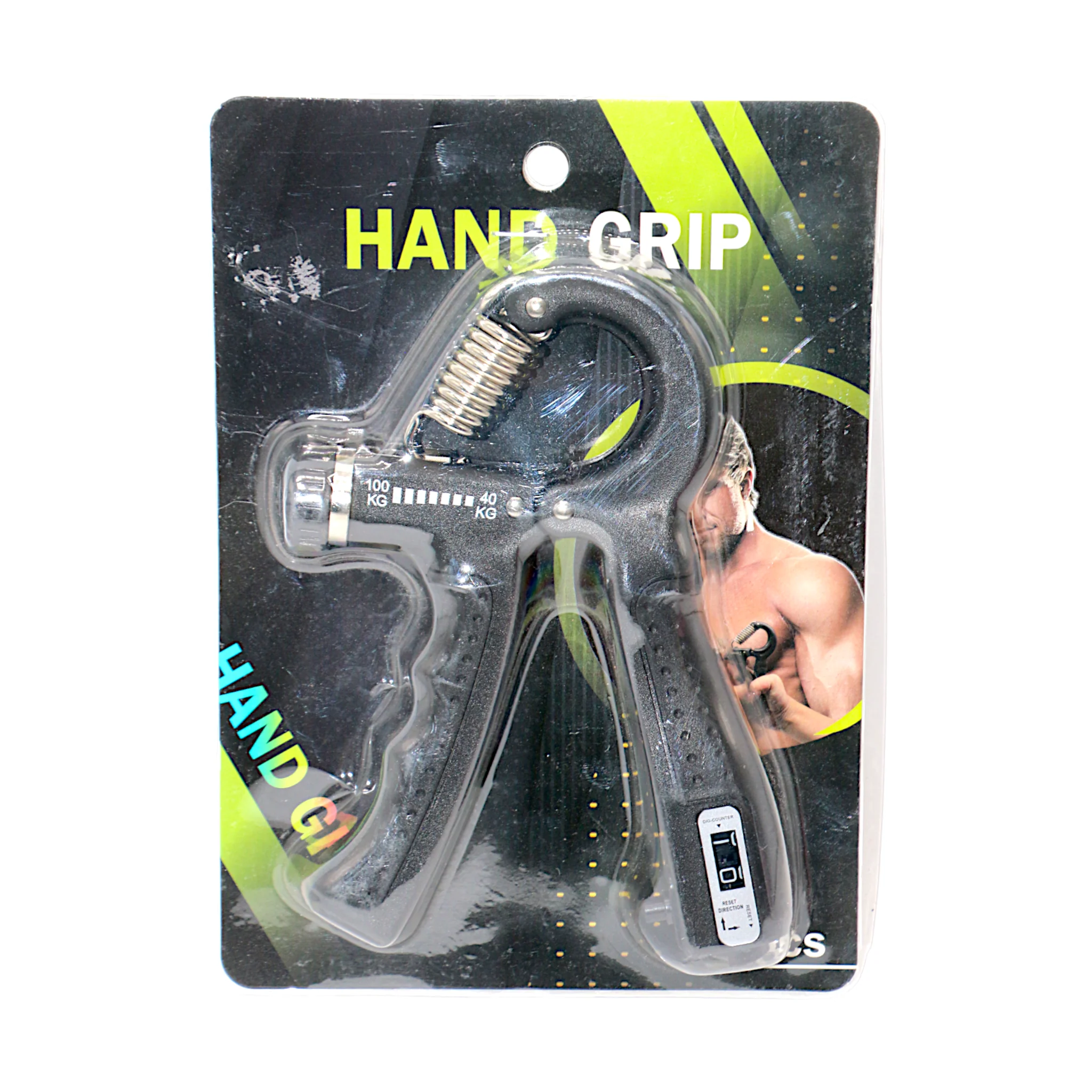 hand grip 1pc ajustable with meter - Image 2