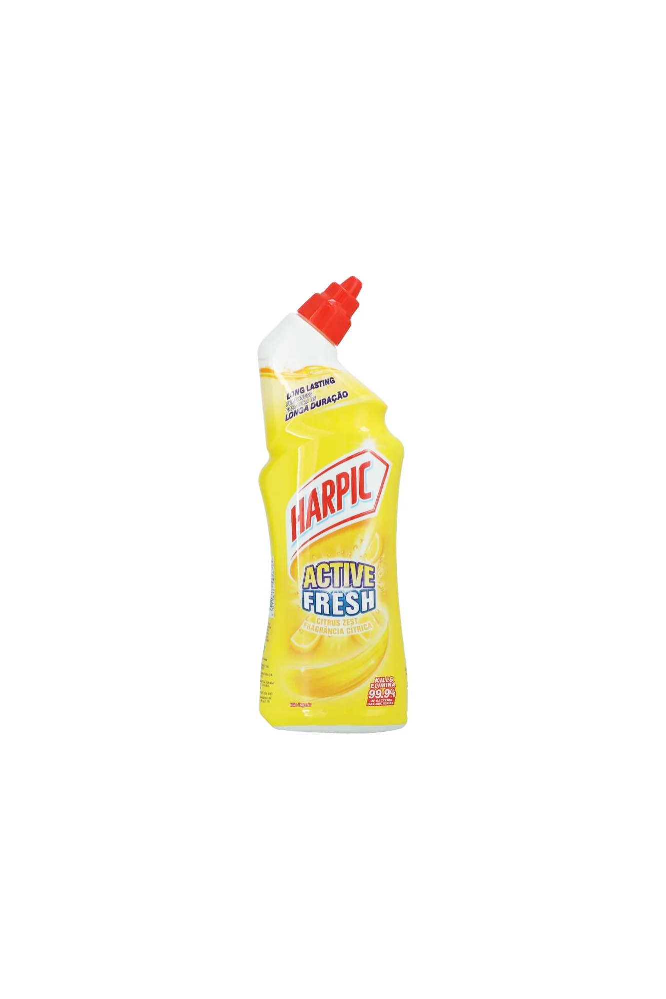 harpic bath cleaner active fresh liquid citrus zest 750ml