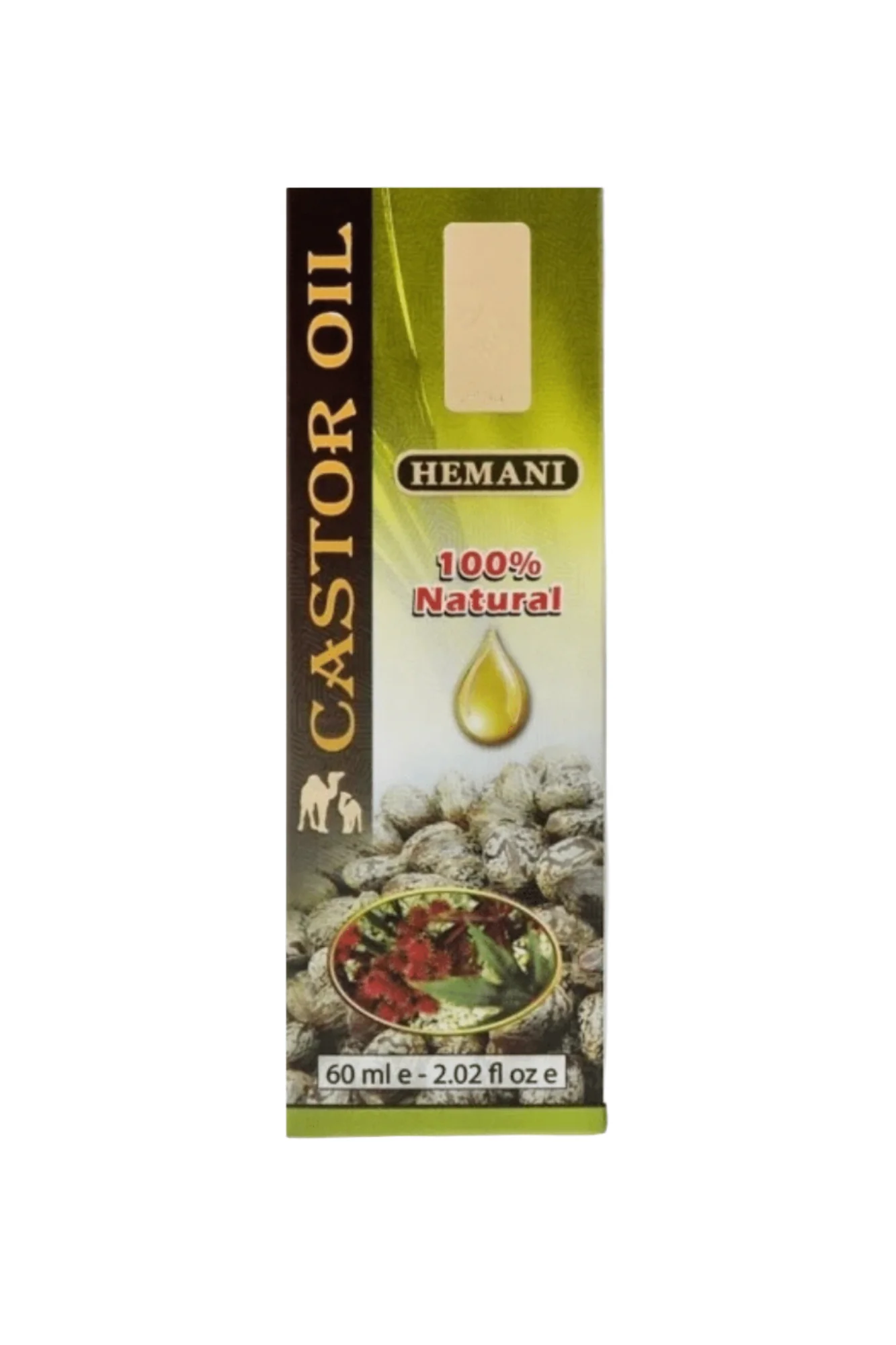 hemani castor oil 60ml - Image 2