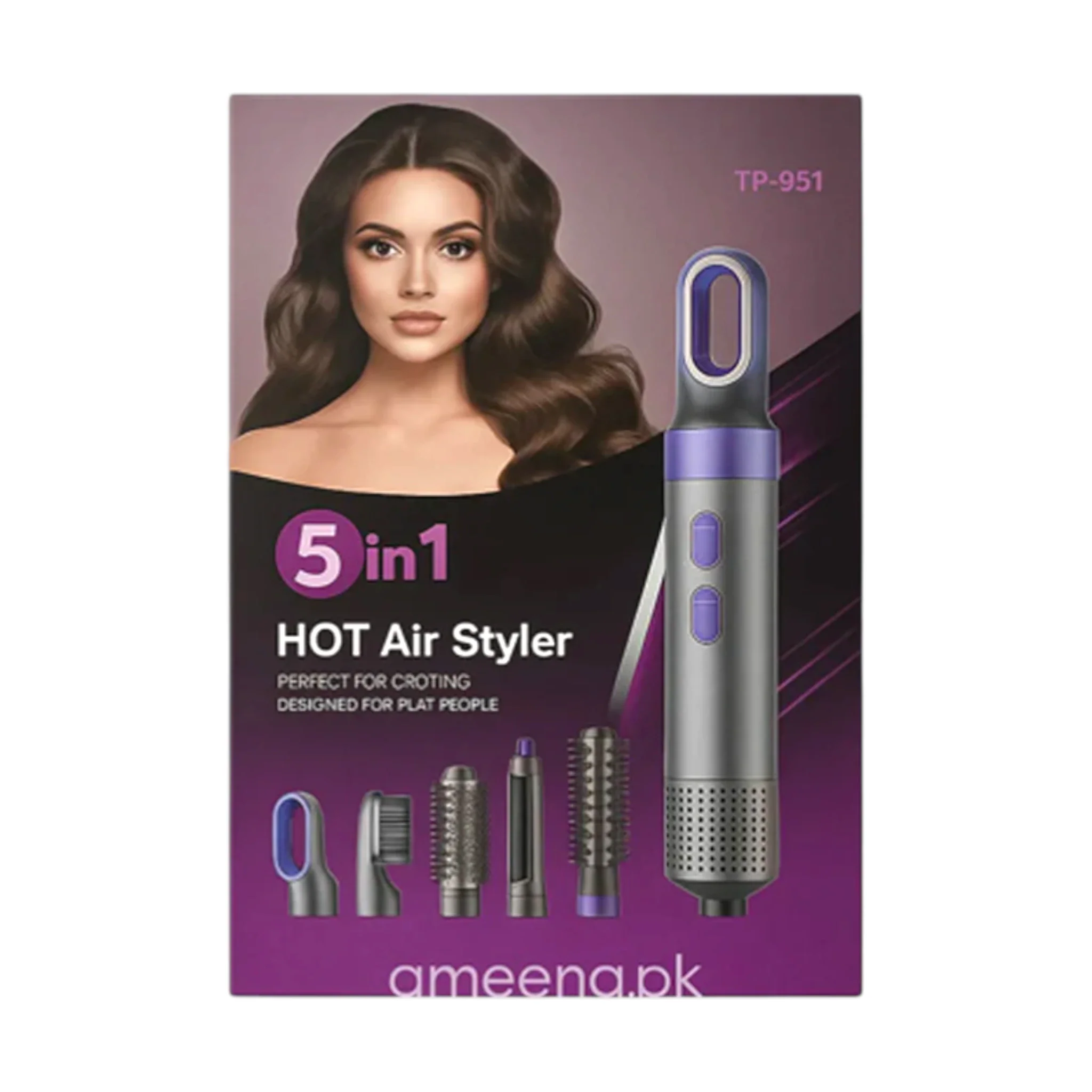 hot air styler 5in1 yx818 - Image 2