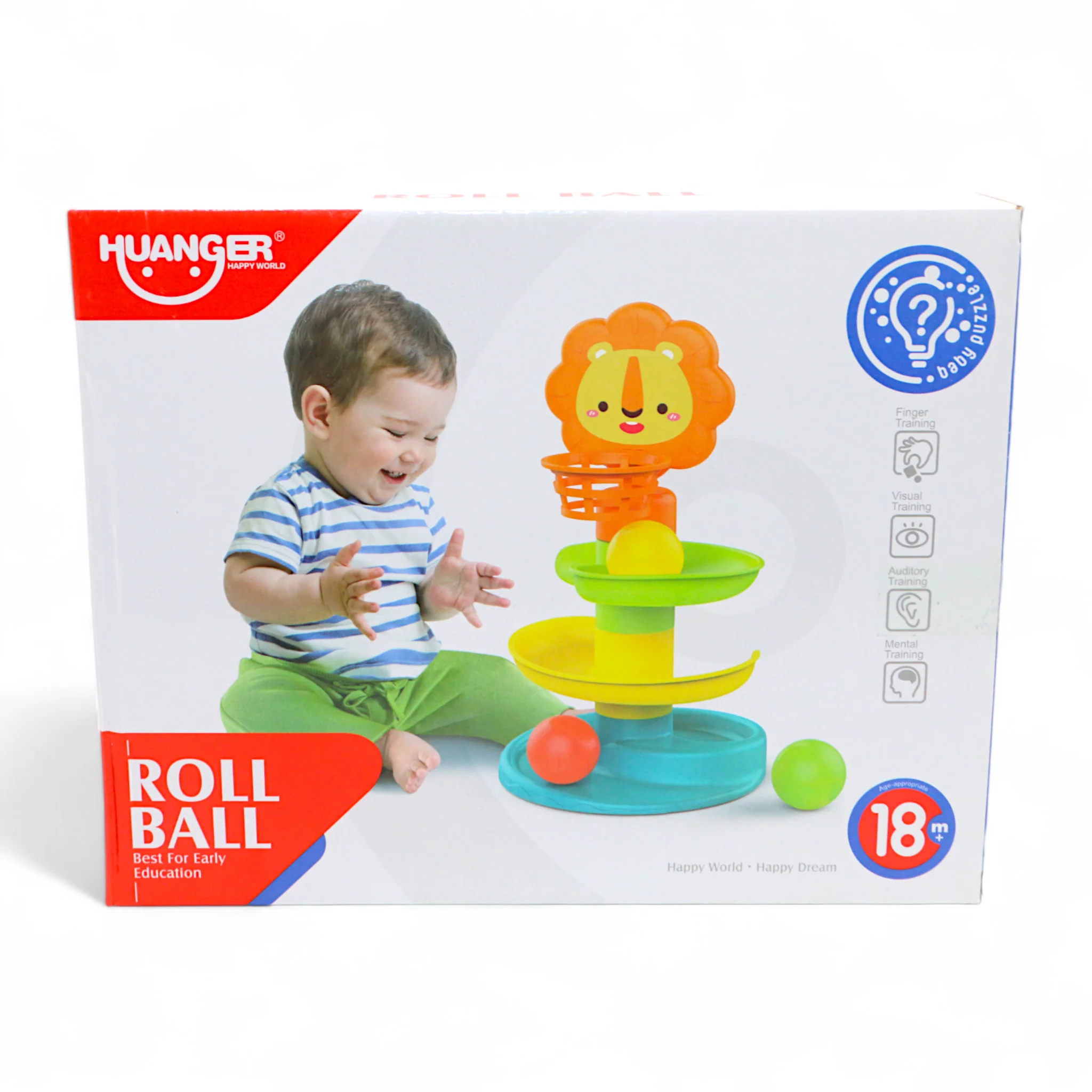 huanger activity roll ball 18x18x30cm t933 - Image 2
