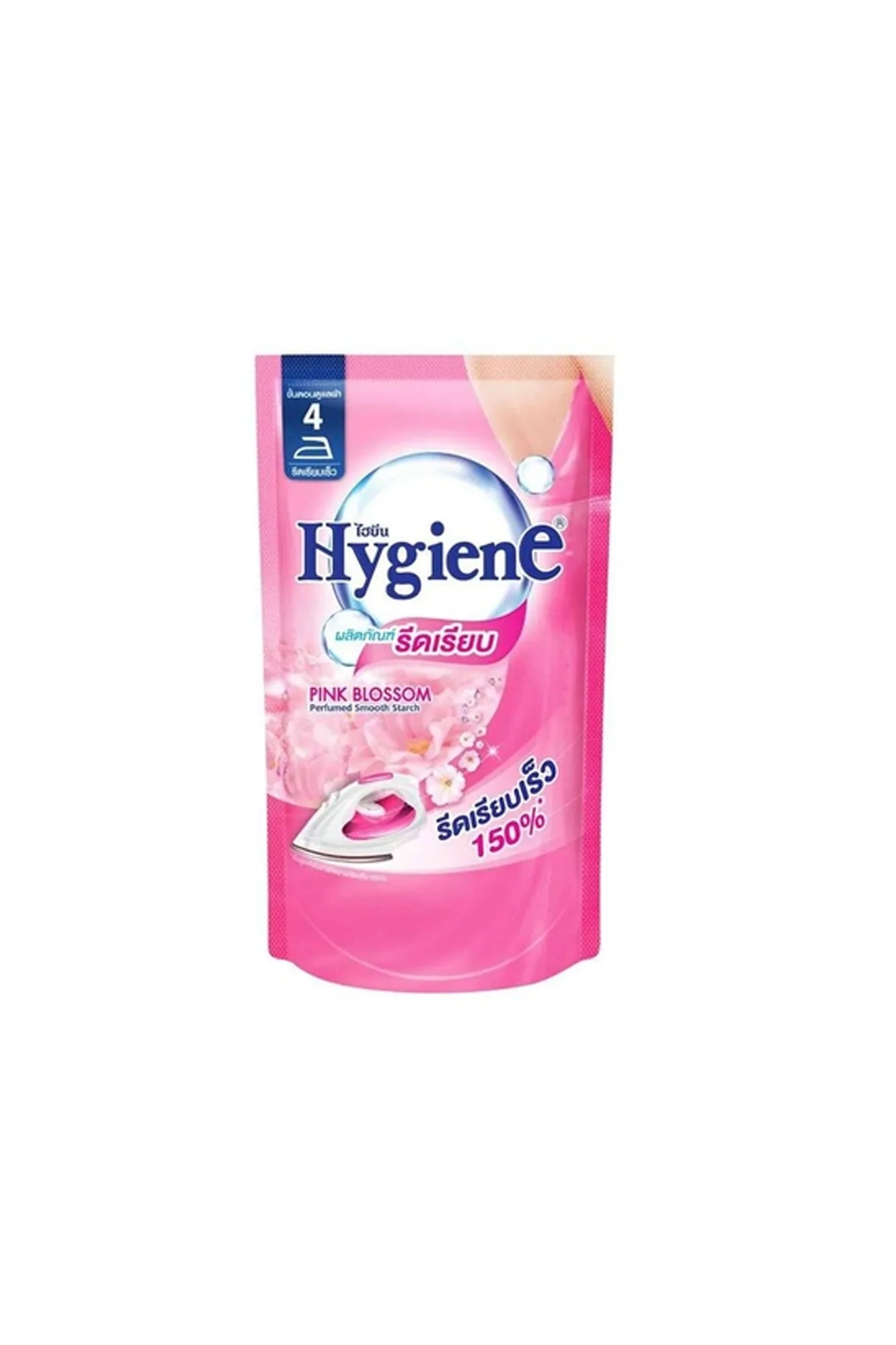 hygiene smooth starch spray pink blossom pouch 550ml