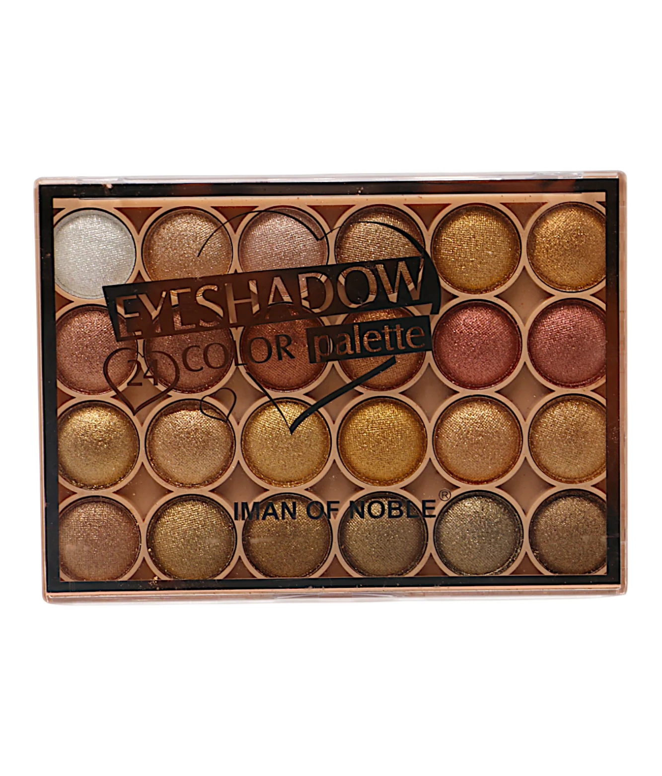 iman of noble eye shade kit 24 color china 6622 - Image 2