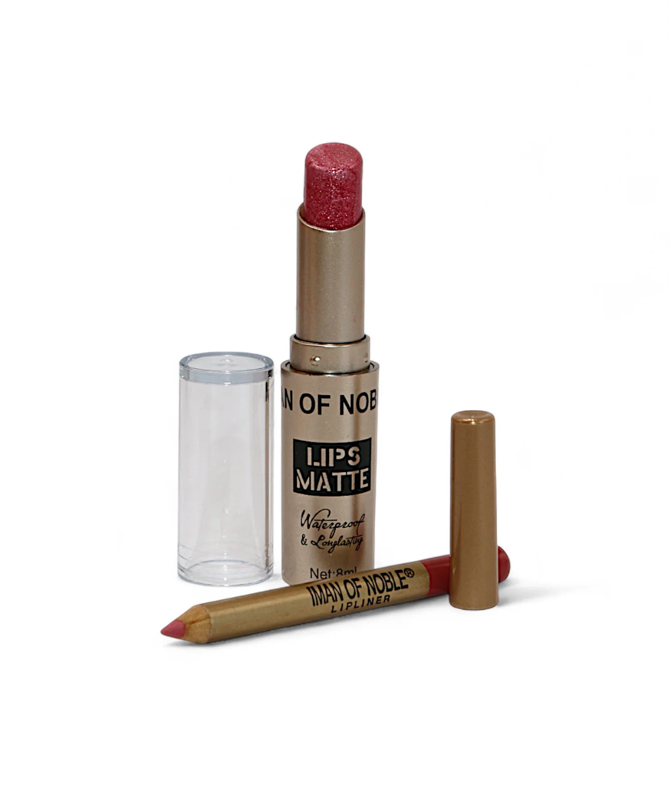 iman of noble lipstick & lipliner mix color china 5096d - Image 2