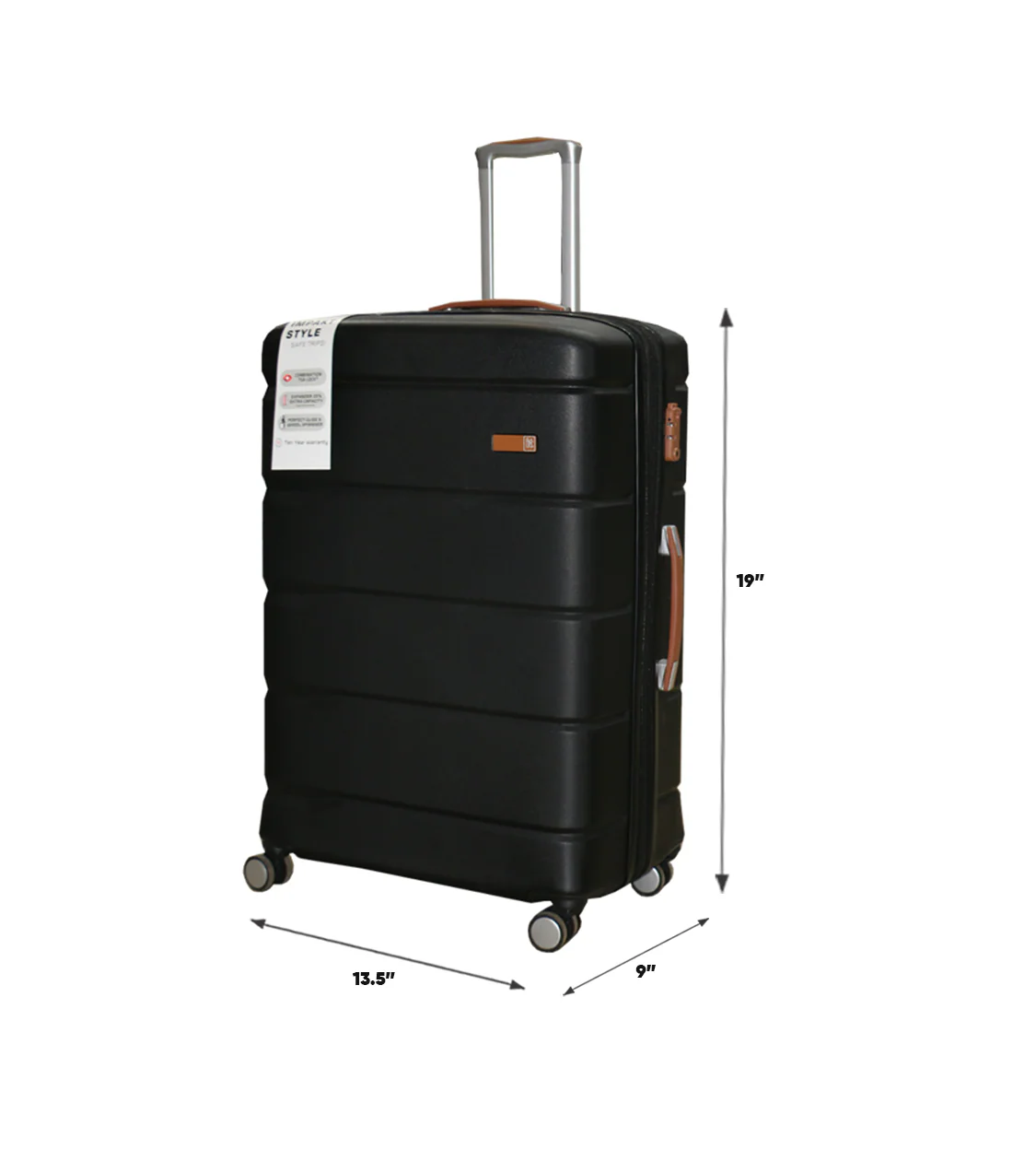 it luggage trolley travel bag 2 handle 20" china 2312 - Image 2