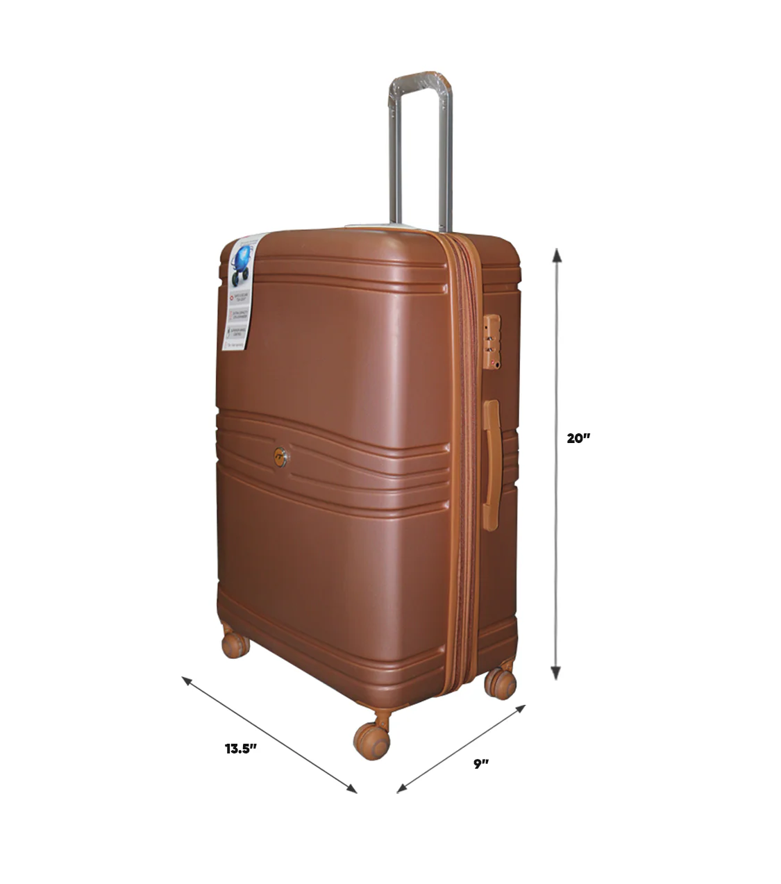 it luggage trolley travel bag 2 handle 20" china 2844 - Image 2