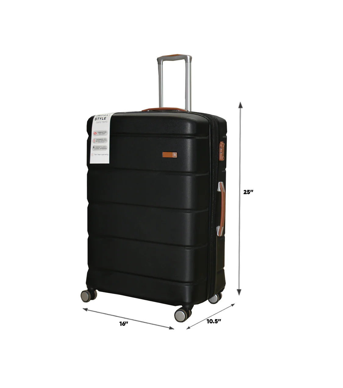 it luggage trolley travel bag 2 handle 24" china 2312 - Image 2