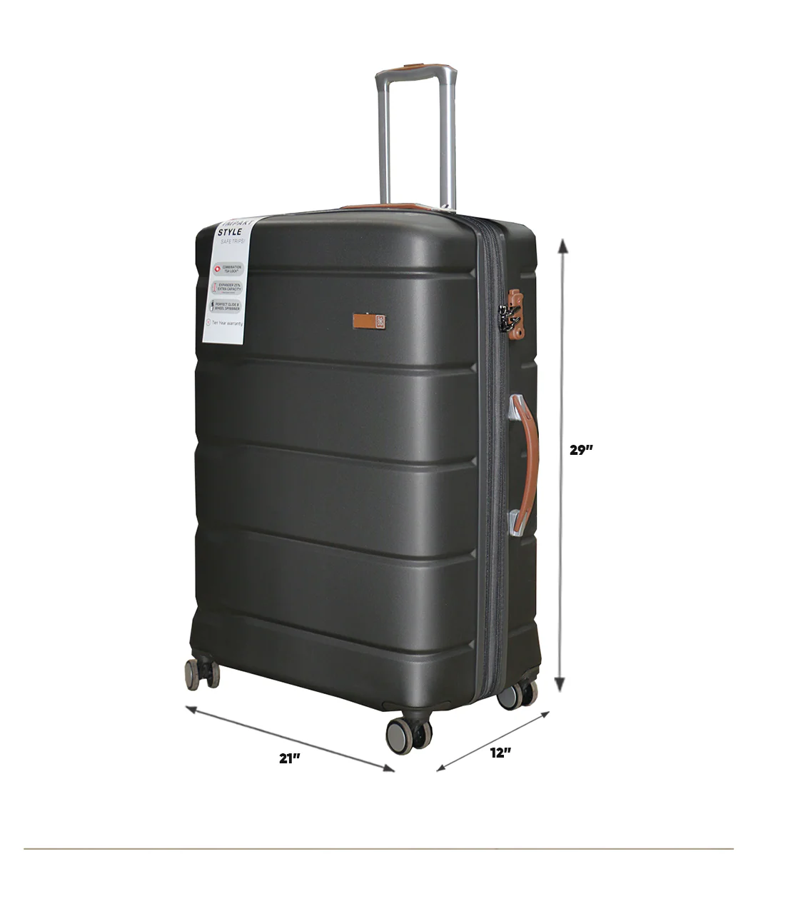 it luggage trolley travel bag 2 handle 28" china 2312 - Image 2