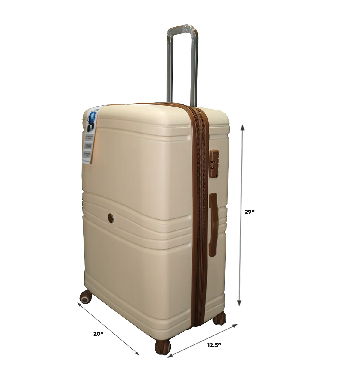 it luggage trolley travel bag 2 handle 28" china 2844 - Image 2