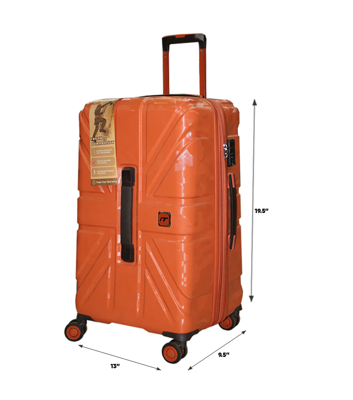 it luggage trolley travel bag 3 handle 19.5'' china 2916 - Image 2