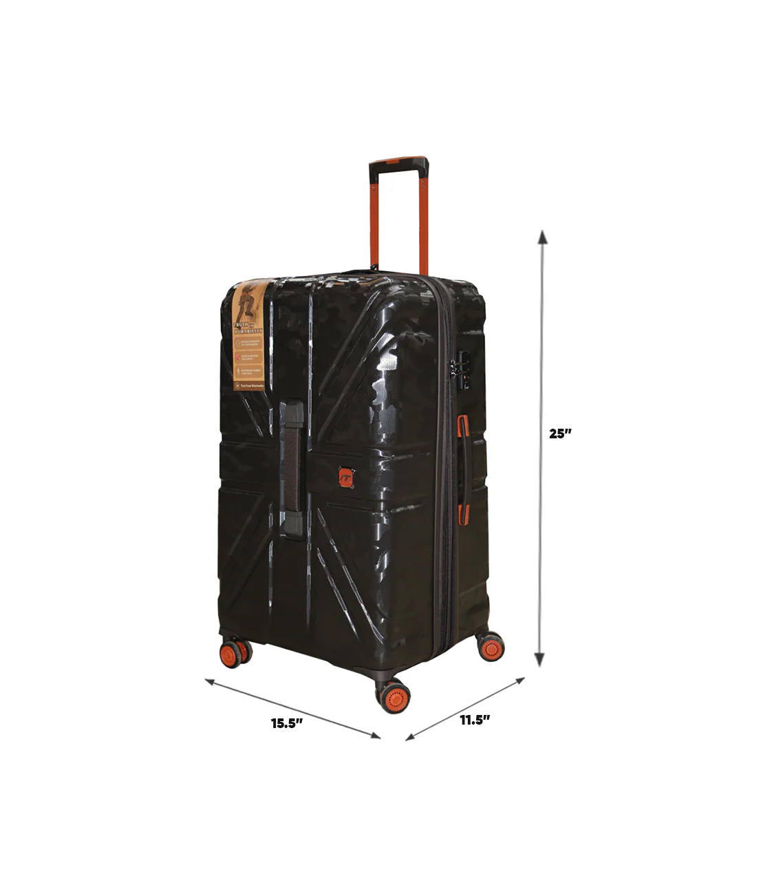 it luggage trolley travel bag 3 handle 25" china 2916 - Image 2