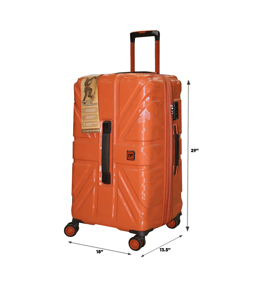it luggage trolley travel bag 3 handle 29" china 2916 - Image 2