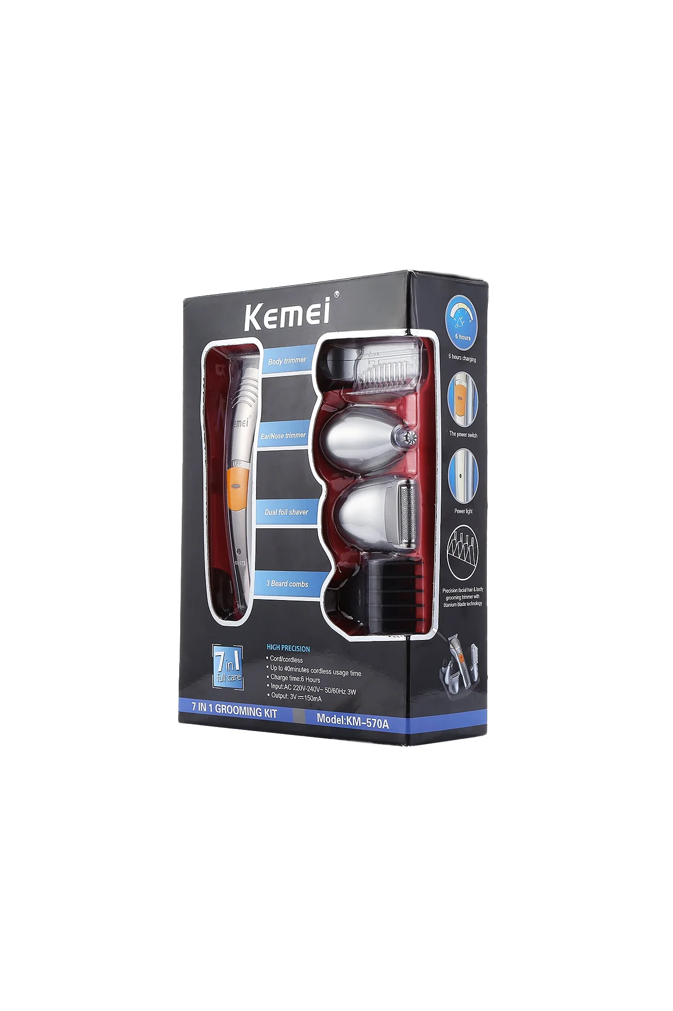 kemei grooming kit km-570a - Image 2