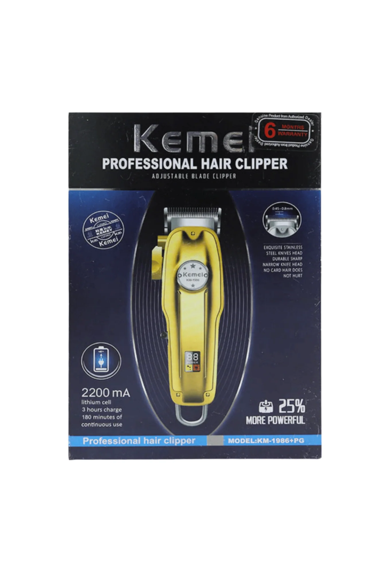 kemei hair clipper km-1986 - Image 2
