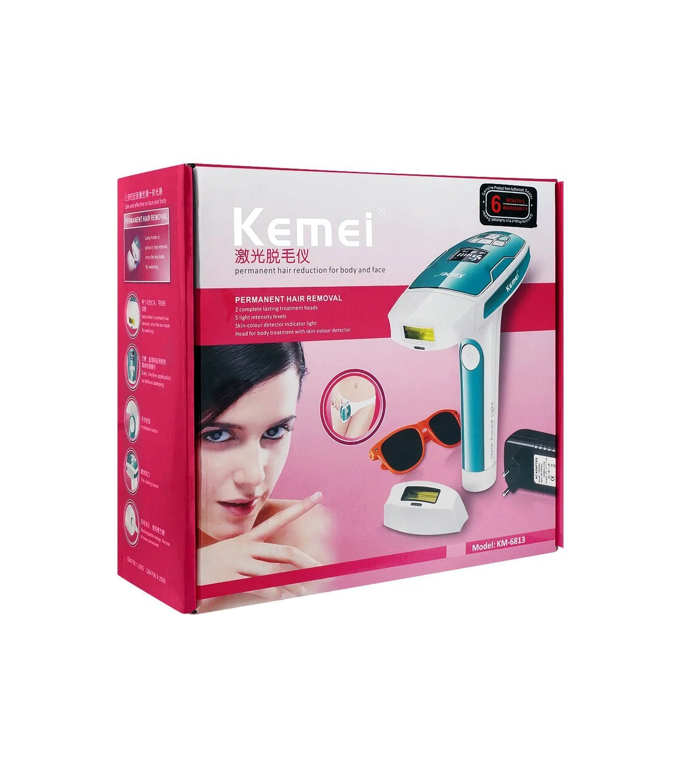 kemei permanent hair removal 6813 - Image 2