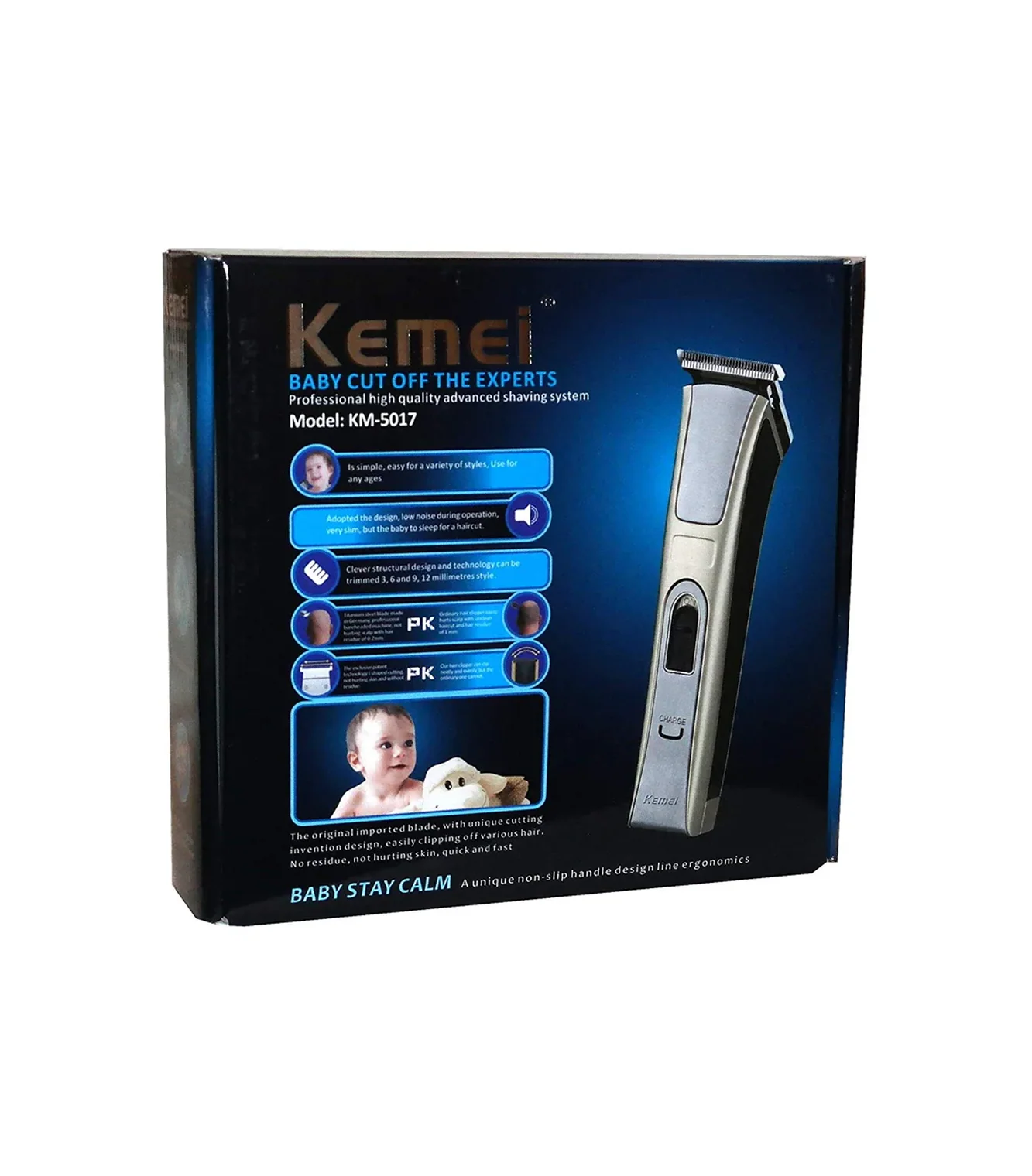 KEMEI TRIMMER 5017 - Image 2