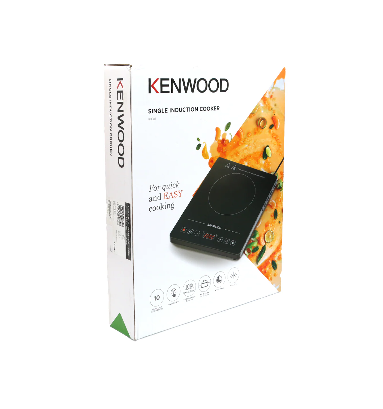 kenwood induction plate 1dc01.000bk - Image 2
