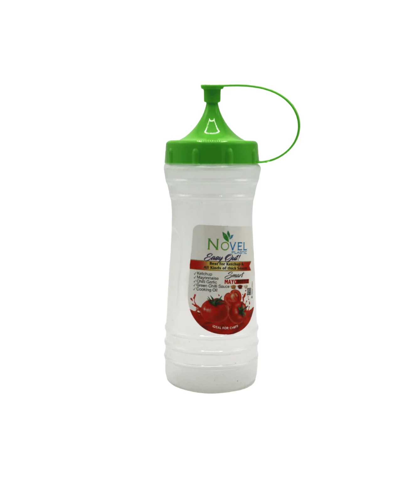 plastic novel ketchup bottle 1pc 475ml pak smart - Image 2