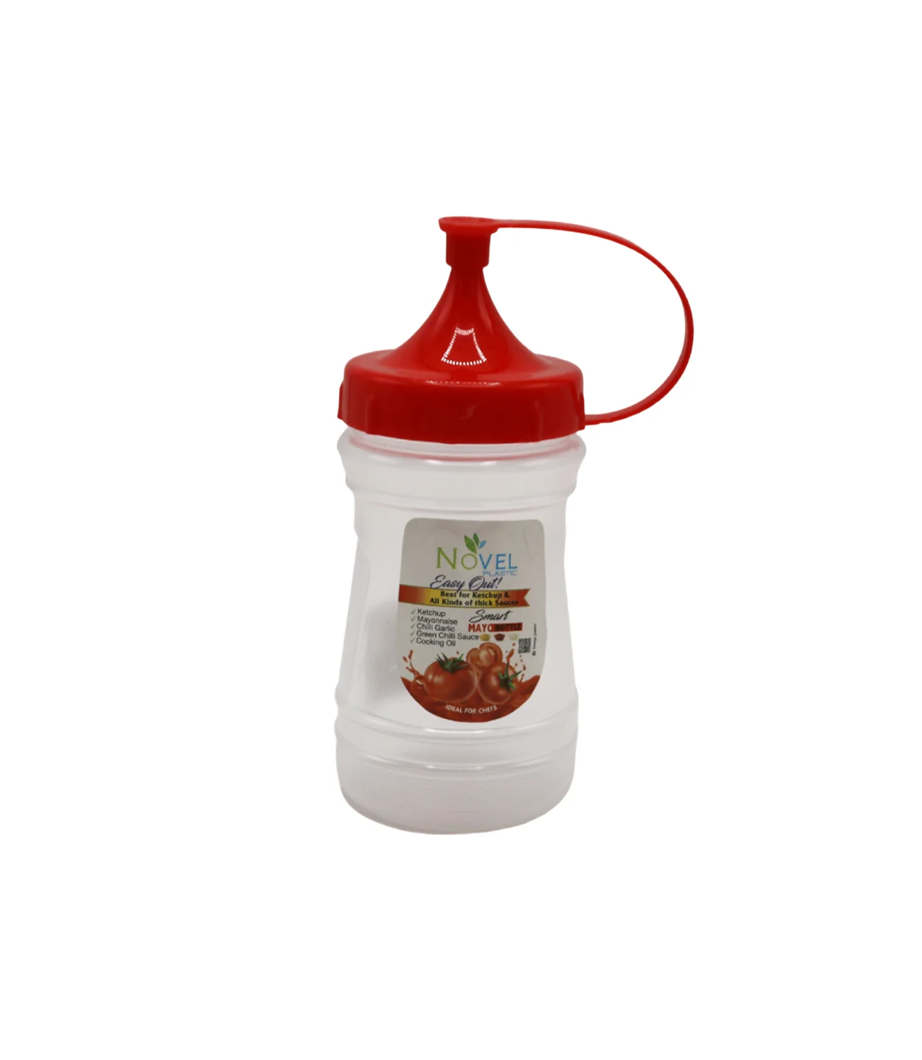 plastic novel ketchup bottle 1pc 300ml pak mayo - Image 2